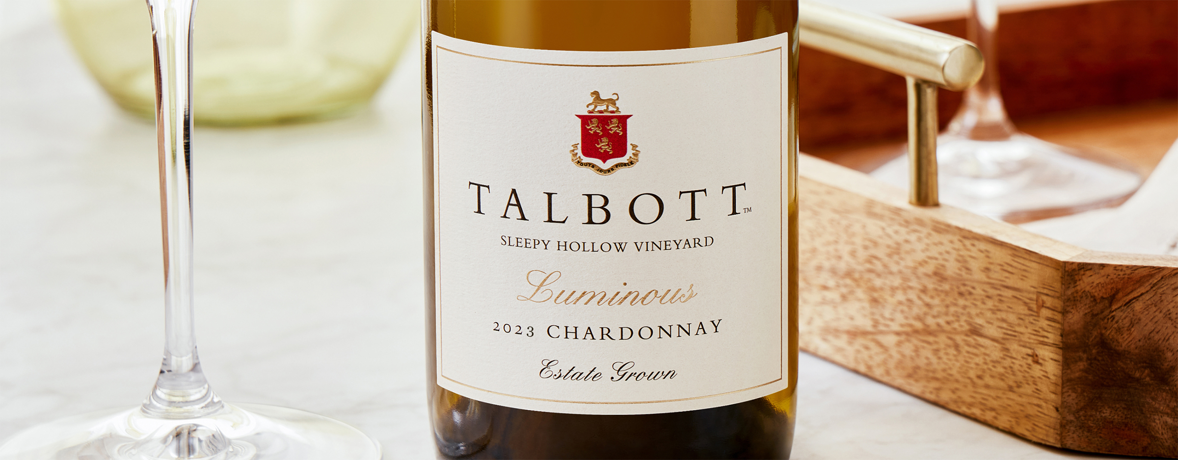 Talbot Vineyards Luminous Chardonnay.