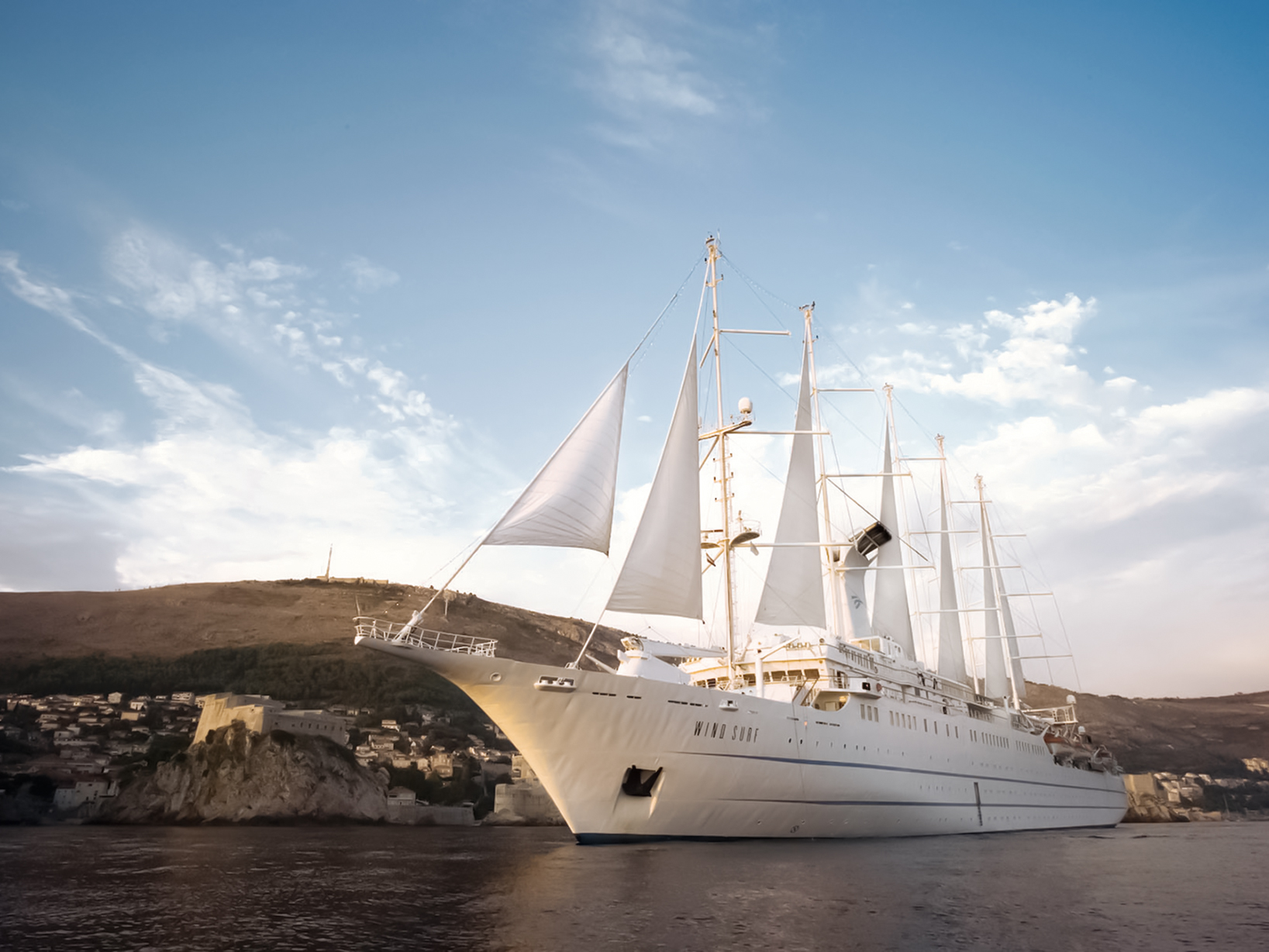 Windstar Wind Surf Cruise boat.