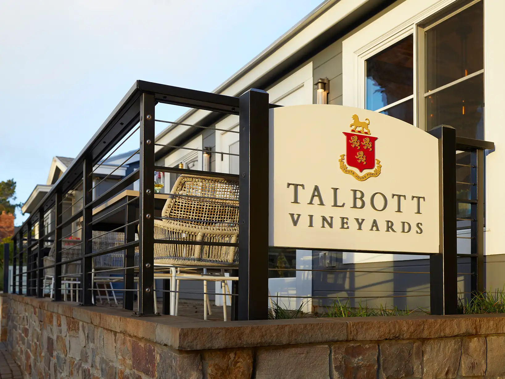Talbott Vineyards Tasting Room.